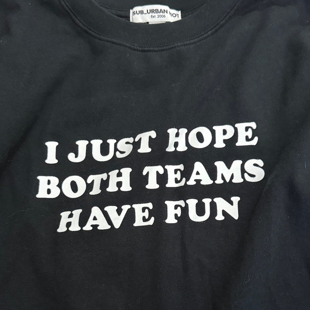 Sub_Urban Riot Black Sweatshirt - Picture 4 of 4